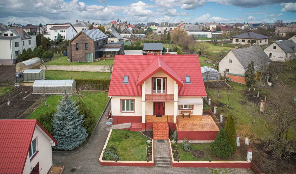 Parduodamas namas Aukščių g., Domeikavos k., Kauno r. sav., 270.07 m2 ploto, 2 aukštai 3