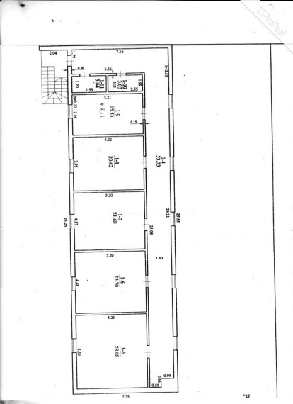 Nuomojamos administracinės patalpos Žirnių g., Naujininkai, Vilniaus m., Vilniaus m. sav., 100 m2 ploto 5