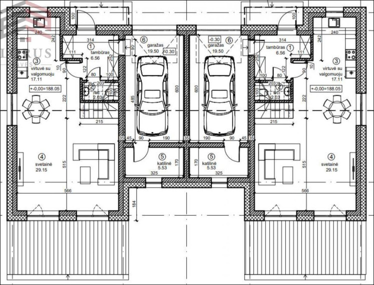 Parduodamas namas Bendorių k., Vilniaus r. sav., 136 m2 ploto, 2 aukštai 5