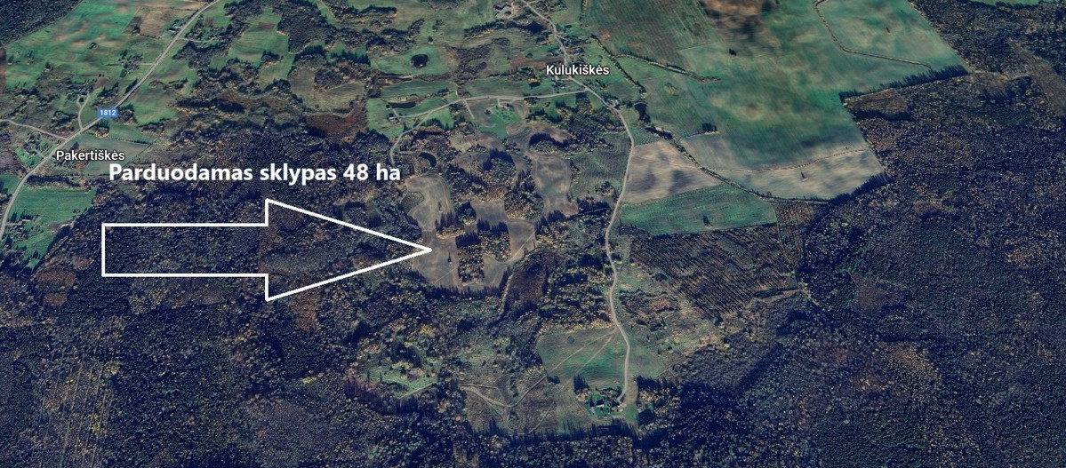 Parduodamas sklypas Kulukiškių k., Kaišiadorių r. sav., 483 a ploto 2