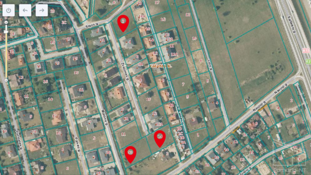 Parduodamas sklypas Žvejonės g., Kalotės k., Klaipėdos r. sav., 16 a ploto 6