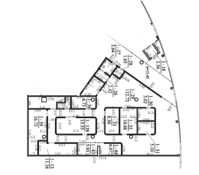 Nuomojamos administracinės, kitos paskirties, maitinimo patalpos Jono Jablonskio g., Žaliūkiai, Šiaulių m., Šiaulių m. sav., 220 m2 ploto 18