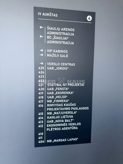 Nuomojamos administracinės, kitos paskirties, maitinimo patalpos Jono Jablonskio g., Žaliūkiai, Šiaulių m., Šiaulių m. sav., 220 m2 ploto 22