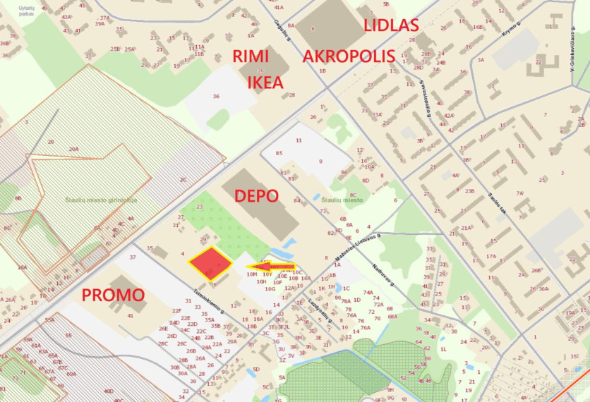 Parduodamos patalpos Karaliaučiaus g., Lieporiai, Šiaulių m., Šiaulių m. sav., 450.00 m² ploto 1