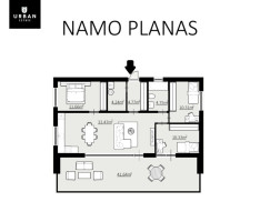 Parduodamas namas Rokantiškių Sodų 8-oji g., Antakalnyje, Vilniuje, 80 kv.m ploto 4