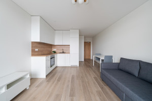 Nuomojamas butas Riterių g., Žirmūnai, Vilniaus m., Vilniaus m. sav., 26.37 m² ploto 1 kambarys 5
