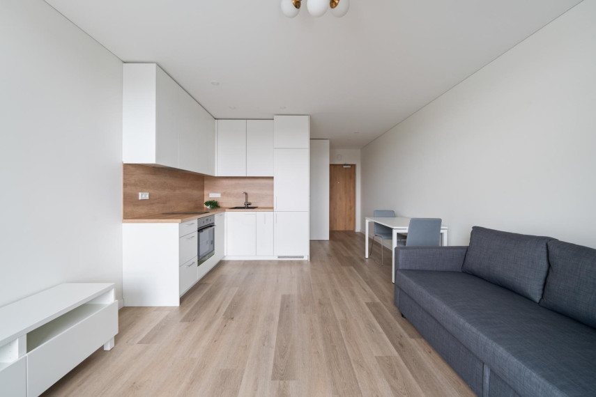 Nuomojamas butas Riterių g., Žirmūnai, Vilniaus m., Vilniaus m. sav., 26.37 m² ploto 1 kambarys 5