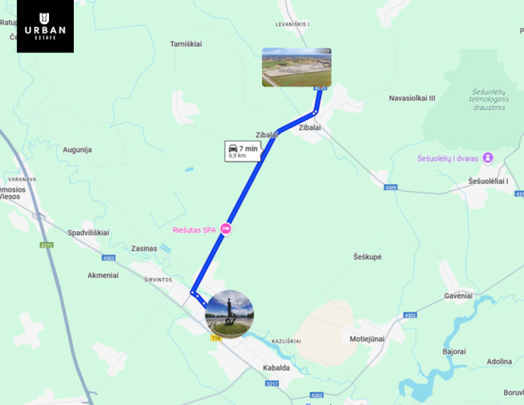 Parduodamas sklypas Staškūniškio k., 395.53 a ploto 16