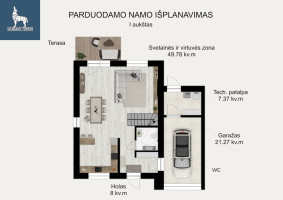 Parduodamas namas Matiškių g., Trakų Vokė, Vilniaus m., Vilniaus m. sav., 148 m2 ploto, 2 aukštai 9