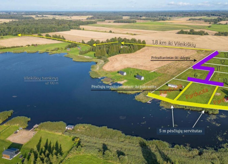 Parduodamas  sklypas Plotų vs., Širvintų r. sav., 26.25 a ploto