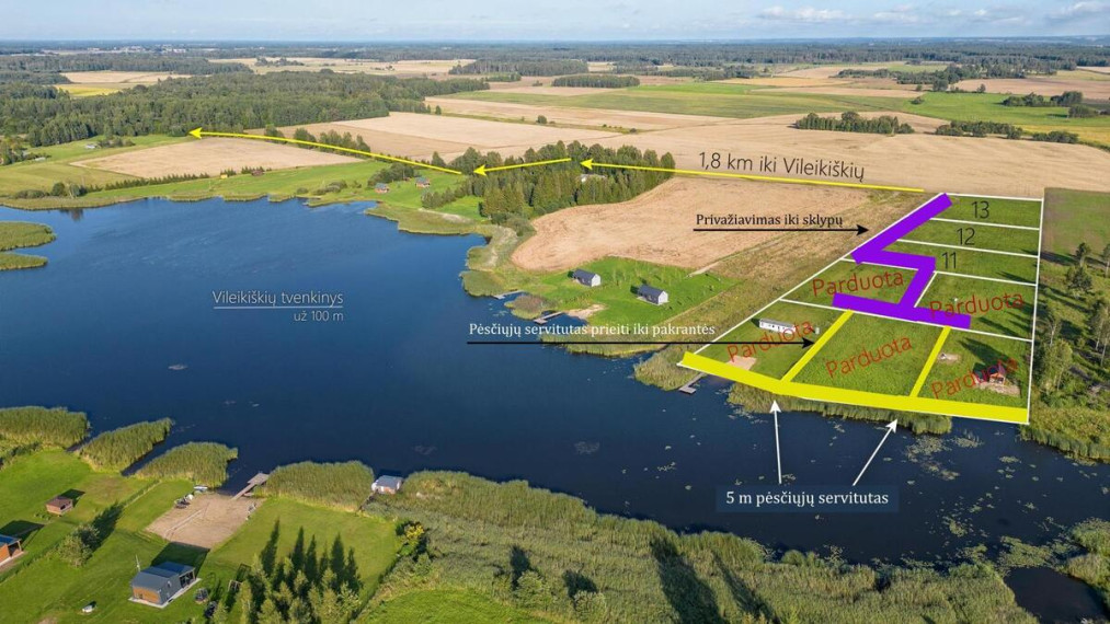 Parduodamas  sklypas Plotų vs., Širvintų r. sav., 26.25 a ploto 2