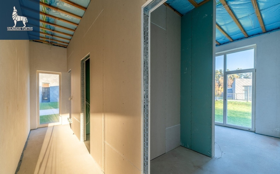 Parduodamas namas Medžiotojų g., Sakiškių k., Vilniaus r. sav., 146.4 m2 ploto, 1 aukštai 15