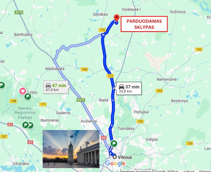 Parduodamas sklypas Spieglių k., Vilniaus r. sav., 376 a ploto 3