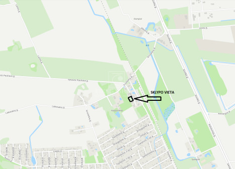 Parduodamas  sklypas Kaspariškių k., Klaipėdos r. sav., 12 a ploto