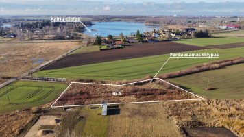 Parduodamas sklypas Pirties g., Kairių mstl., Šiaulių r. sav., 36.00 a ploto 2