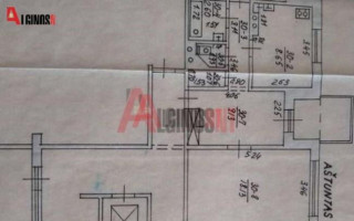 Parduodamas butas Lūžų g., Bandužiai, Klaipėdos m., Klaipėdos m. sav., 55 m² ploto 2 kambariai 3
