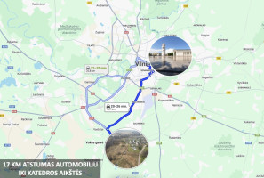 Parduodamas  sklypas Vokės g., Pagirių k., Vilniaus r. sav., 18.12 a ploto 21