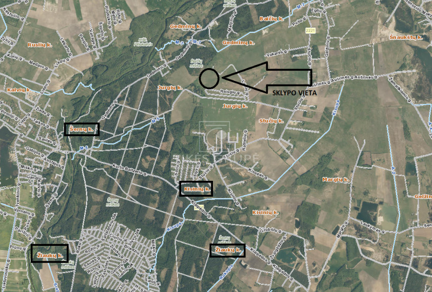Parduodamas sklypas Jurgių k., Klaipėdos r. sav., 1090 a ploto 3