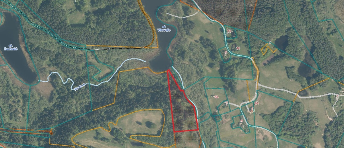 Parduodamas  sklypas Bėčionių k., Ignalinos r. sav., 257 a ploto 2