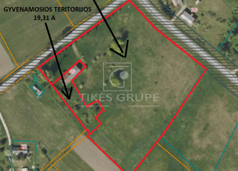 Parduodamas  sklypas Sakūtėlių k., Šilutės r. sav., 221 a ploto