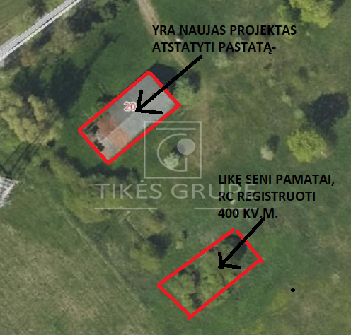 Parduodamas sklypas Sakūtėlių k., Šilutės r. sav., 221 a ploto 2