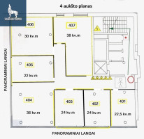 Nuomojamos administracinės, kitos paskirties, sandėliavimo patalpos tarandės g.34 Vilnius, Tarandė, Vilniaus m., Vilniaus m. sav., 24 m2 ploto 3