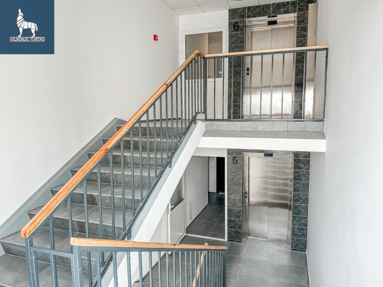 Parduodamas butas Kernavės g., Šnipiškės, Vilniaus m., Vilniaus m. sav., 35.57 m2 ploto, 2 kambariai 5