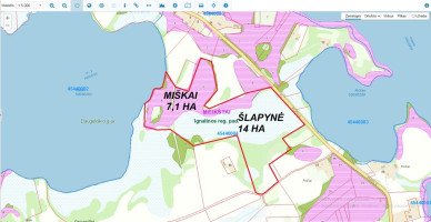 Parduodamas kitos paskirties sklypas Prūčių k., Ignalinos r. sav., 2370 a ploto 12