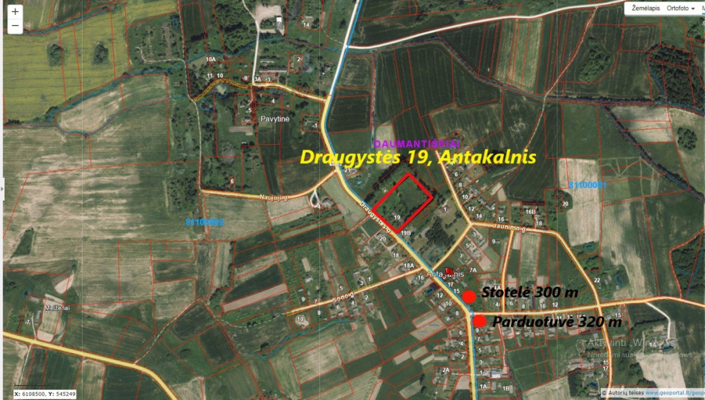 Parduodamas sklypas Draugystės g., Antakalnio k., Ukmergės r. sav., 130 a ploto 3