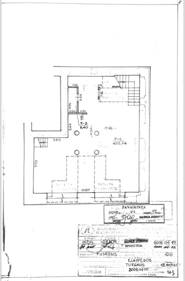 Nuomojamos administracinės, kitos paskirties patalpos Turgaus g., Senamiestis, Klaipėdos m., Klaipėdos m. sav., 187.43 m2 ploto 36