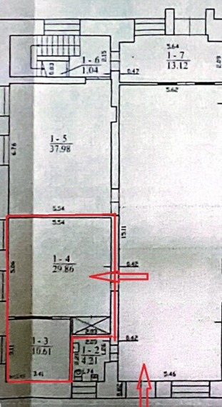 Nuomojamos administracinės patalpos Senamiesčio g. , Skaistakalnis, Panevėžio m., Panevėžio m. sav., 40 m2 ploto 6