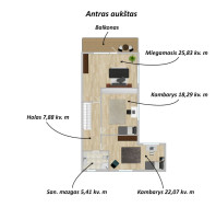 Parduodamas namas Užubalių g., Užubalių k., Vilniaus r. sav., 158.3 m2 ploto, 2 aukštai 26