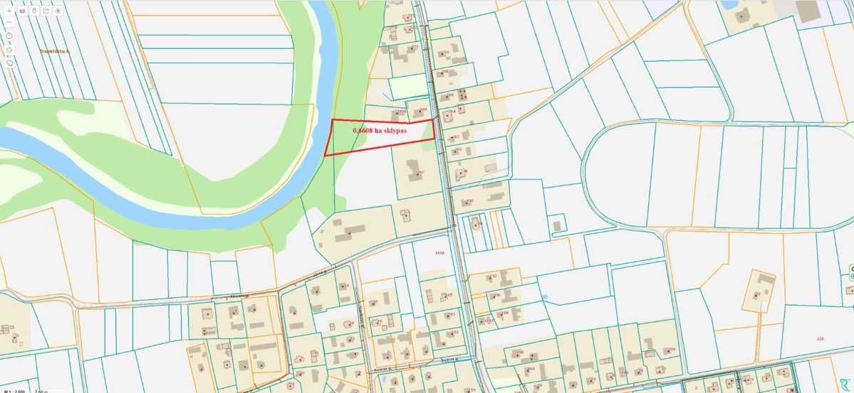 Parduodamas kitos paskirties sklypas Vytauto g., Norkaičių k., Tauragės r. sav., 0.661 a ploto 14