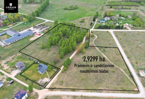 Parduodamas pramonės ir sandėliavimo paskirties sklypas Katiliškių g., 2.93 ha 1