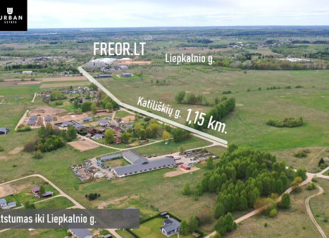 Liepkalnyje parduodamas pramonės ir sandėliavimo paskirties 2.93 ha sklypas Katiliškių g. Liepkalnyje parduodamas pramonės ir sandėliavimo paskirties 2.93 ha sklypas Katiliškių g.
