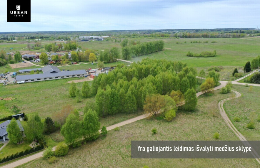 Liepkalnyje parduodamas pramonės ir sandėliavimo paskirties 2.93 ha sklypas Katiliškių g. 7