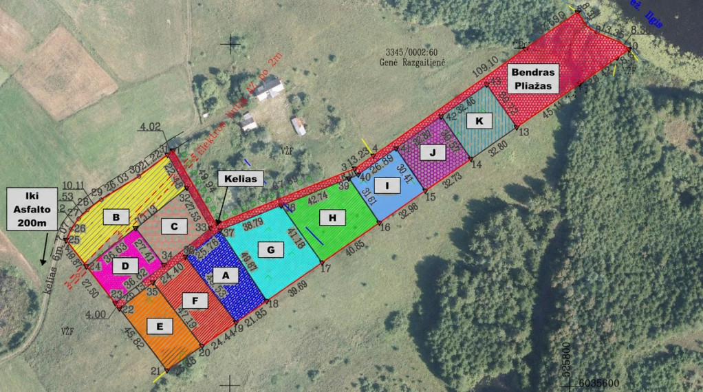 Parduodamas  sklypas Trakų g., Pivašiūnų k., Alytaus r. sav., 173.5 a ploto 11