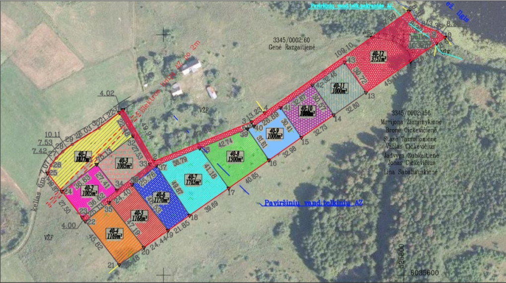Parduodamas  sklypas Trakų g., Pivašiūnų k., Alytaus r. sav., 173.5 a ploto 10