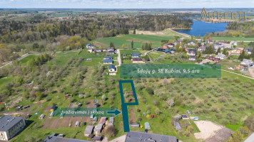 Parduodamas sklypas Šilojų g., Bubių k., Šiaulių r. sav., 9.50 a ploto 1