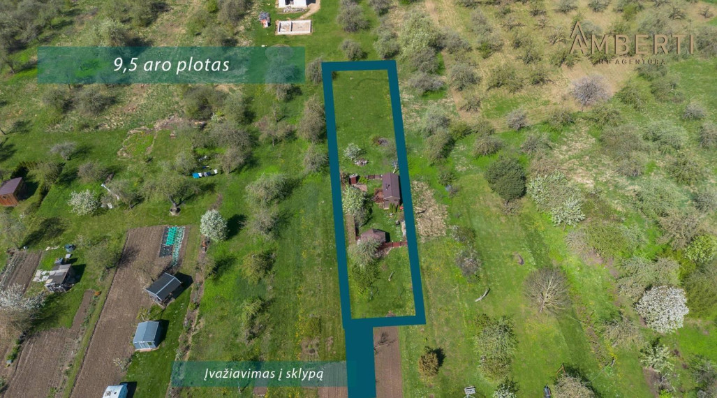 Parduodamas sklypas Šilojų g., Bubių k., Šiaulių r. sav., 9.50 a ploto 2