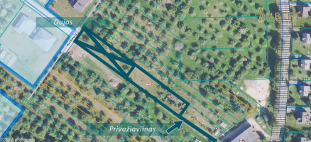 Parduodamas sklypas Šilojų g., Bubių k., Šiaulių r. sav., 9.50 a ploto 6