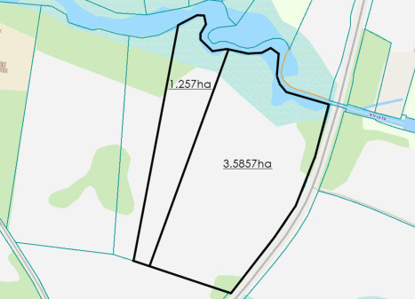 Parduodamas sklypas Drąsėnų k., 484 a ploto