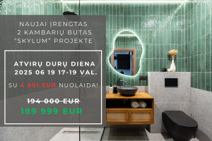 Parduodamas butas Viršilų g., Viršuliškės, Vilniaus m., Vilniaus m. sav., 41 m2 ploto, 2 kambariai 1