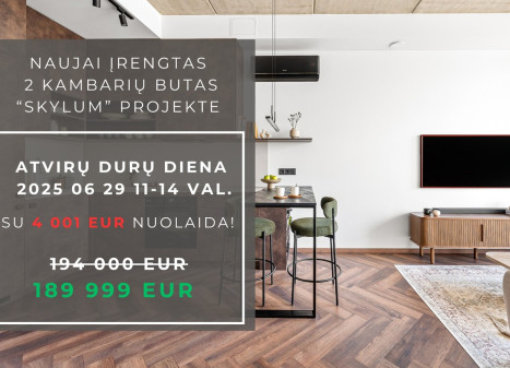 Parduodamas butas Viršilų g., Viršuliškės, Vilniaus m., Vilniaus m. sav., 41 m2 ploto, 2 kambariai