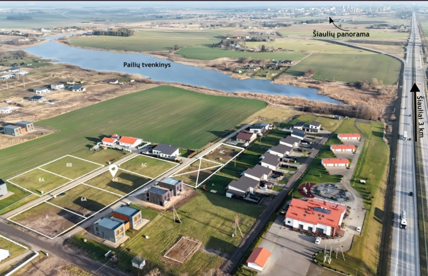 Parduodamas kitos paskirties sklypas Ilgoji g., Aukštelkės k., Šiaulių r. sav., 9.18 a ploto 1