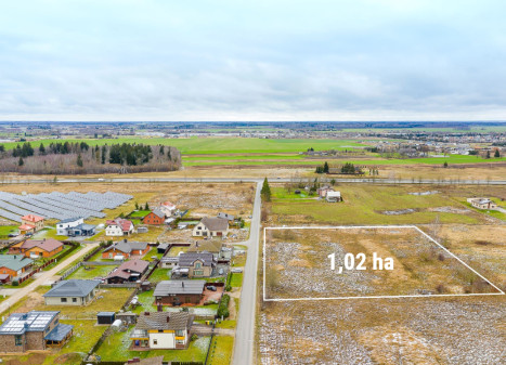 Parduodamas  sklypas Motaičių k., Šiaulių r. sav., 100 a ploto