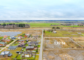 Parduodamas  sklypas Motaičių k., Šiaulių r. sav., 100 a ploto 1