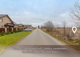 Parduodamas  sklypas Motaičių k., Šiaulių r. sav., 100 a ploto 4