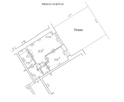Parduodamas butas Burbiškių g., Burbiškės, Vilniaus m., Vilniaus m. sav., 38.03 m2 ploto, 2 kambariai 30