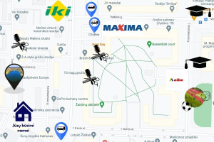 Parduodamas butas Karaliaučiaus g., Pilaitė, Vilniaus m., Vilniaus m. sav., 65.14 m2 ploto, 3 kambariai 31
